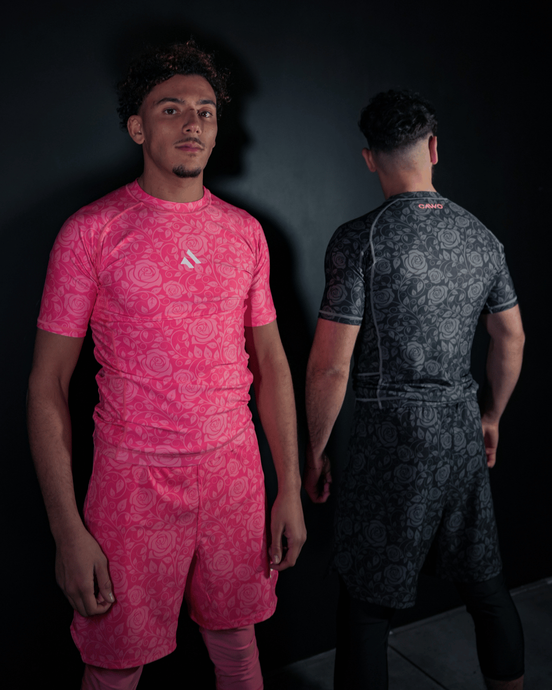 SHORT CAWO® ROSE FLORAL