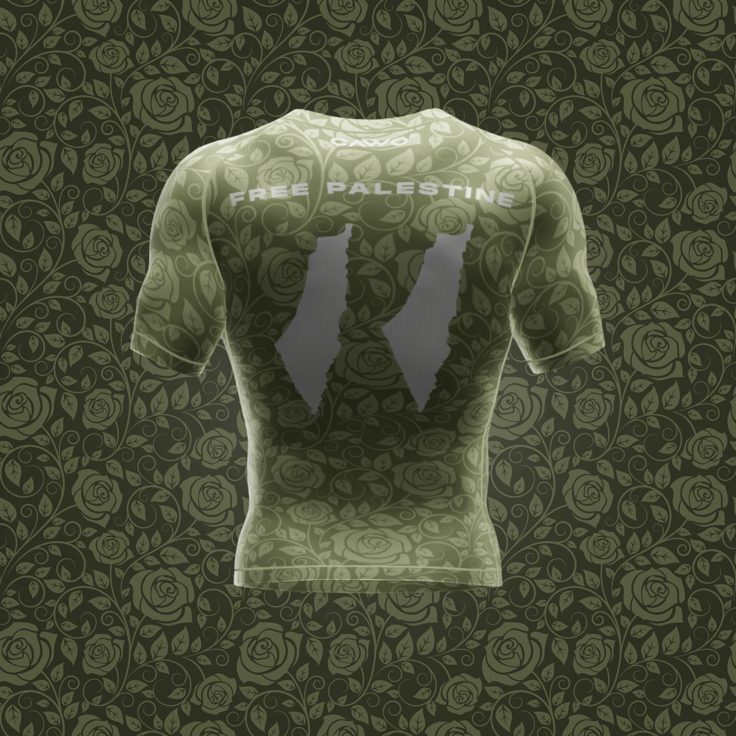RASHGUARD "FREE PALESTINE"