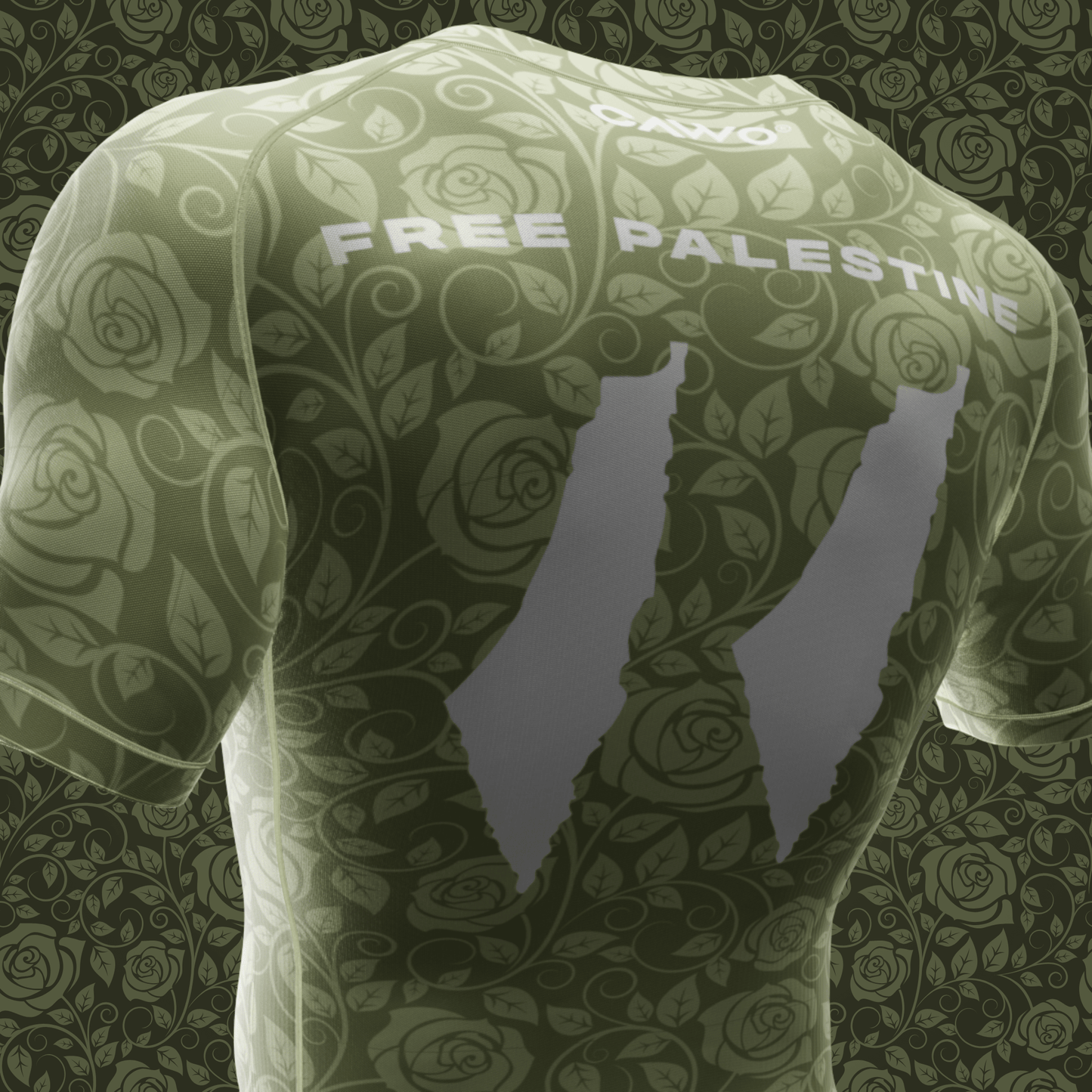 RASHGUARD "FREE PALESTINE"