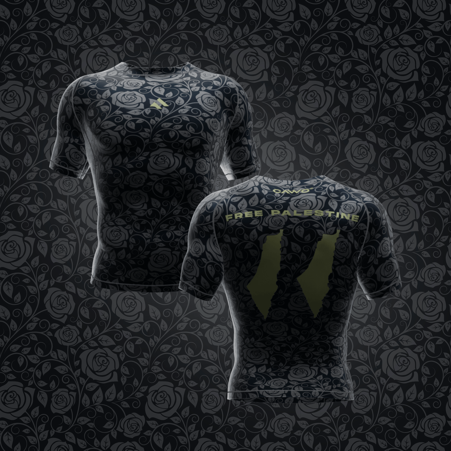 RASHGUARD "FREE PALESTINE"