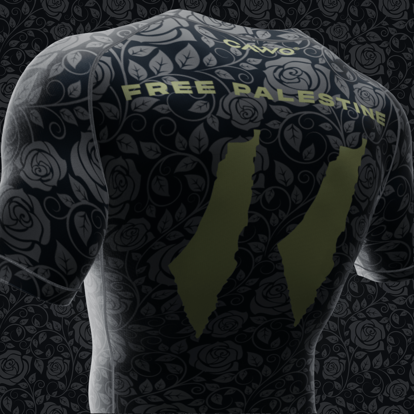 RASHGUARD "FREE PALESTINE"