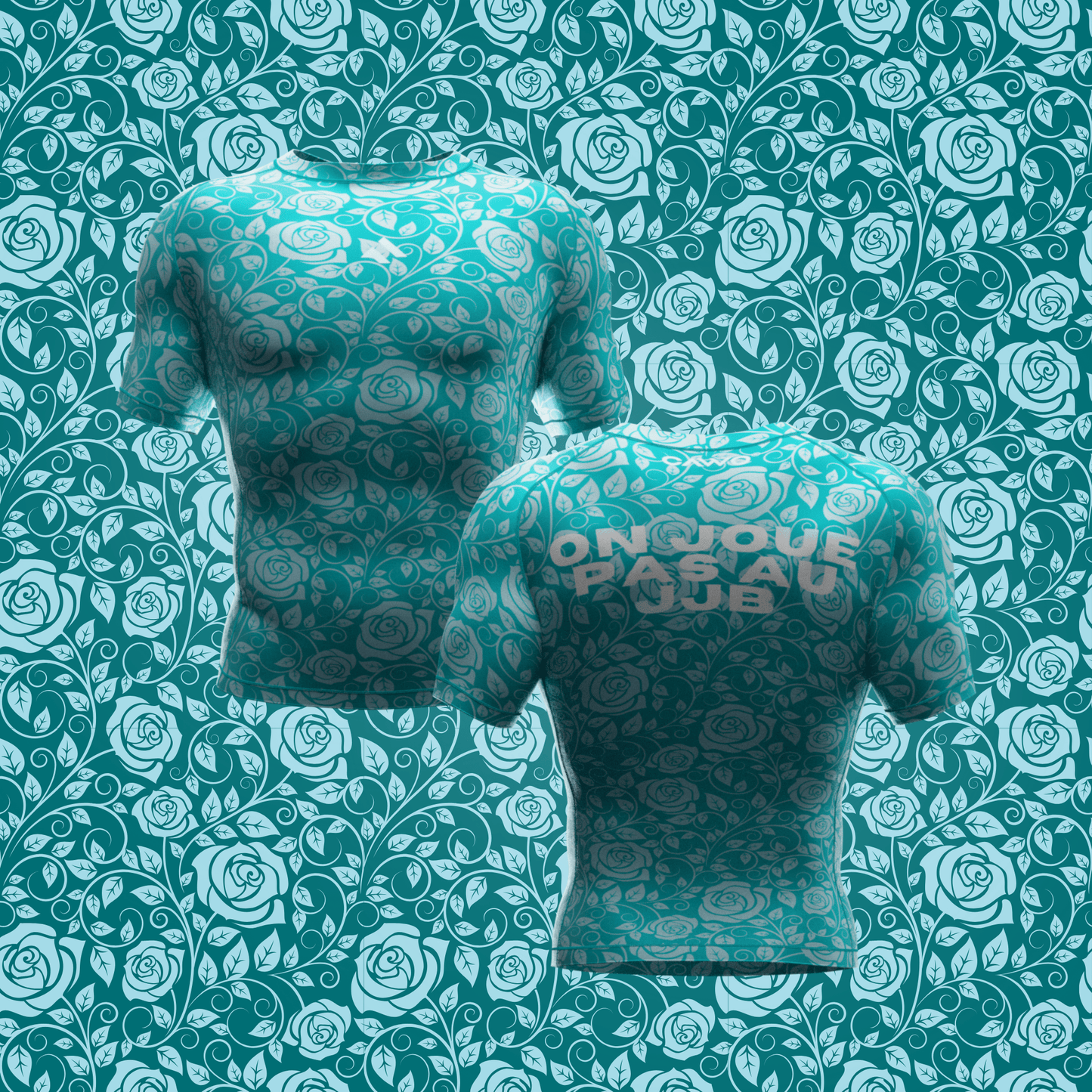 RASHGUARD "ON JOUE PAS AU JJB"