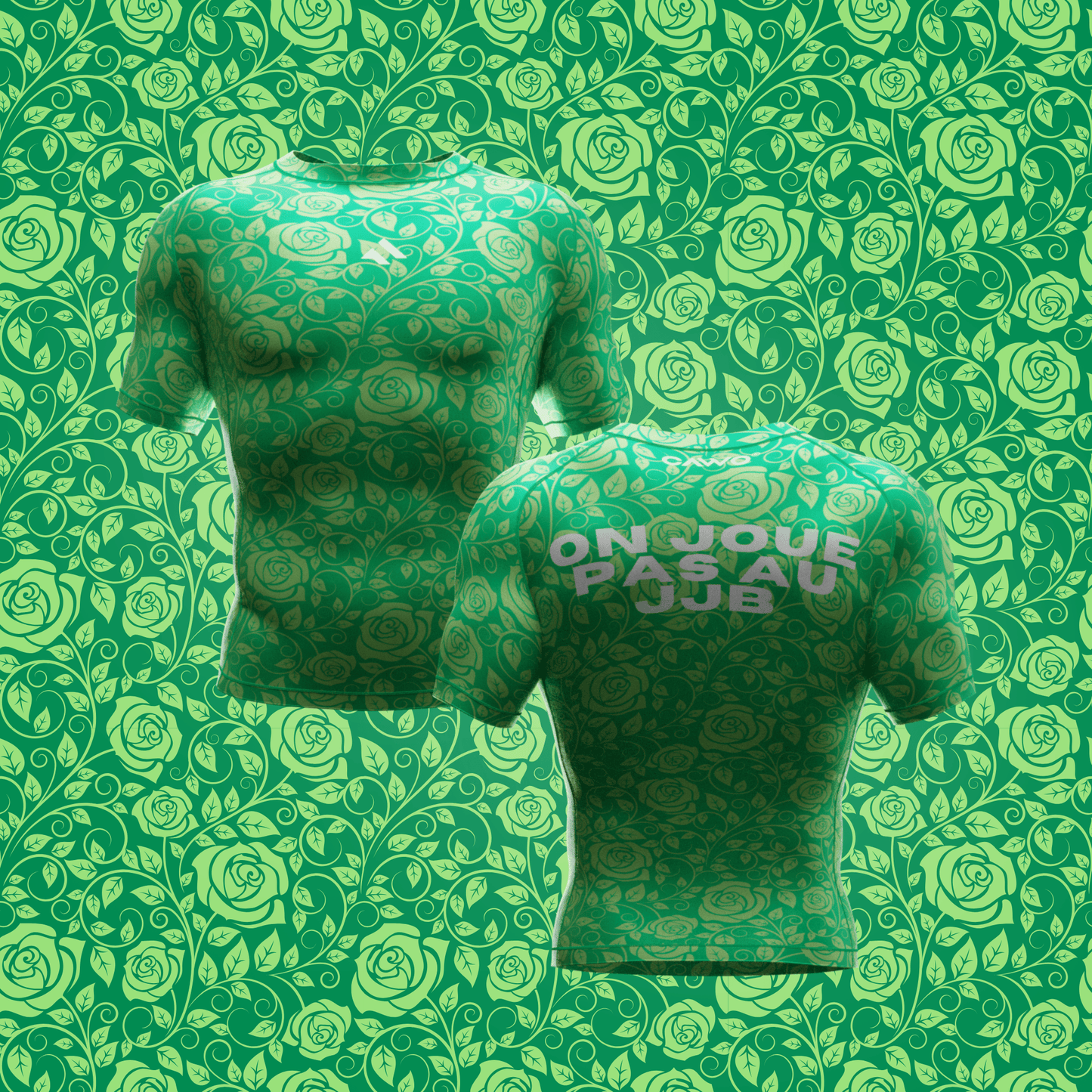 RASHGUARD "ON JOUE PAS AU JJB"
