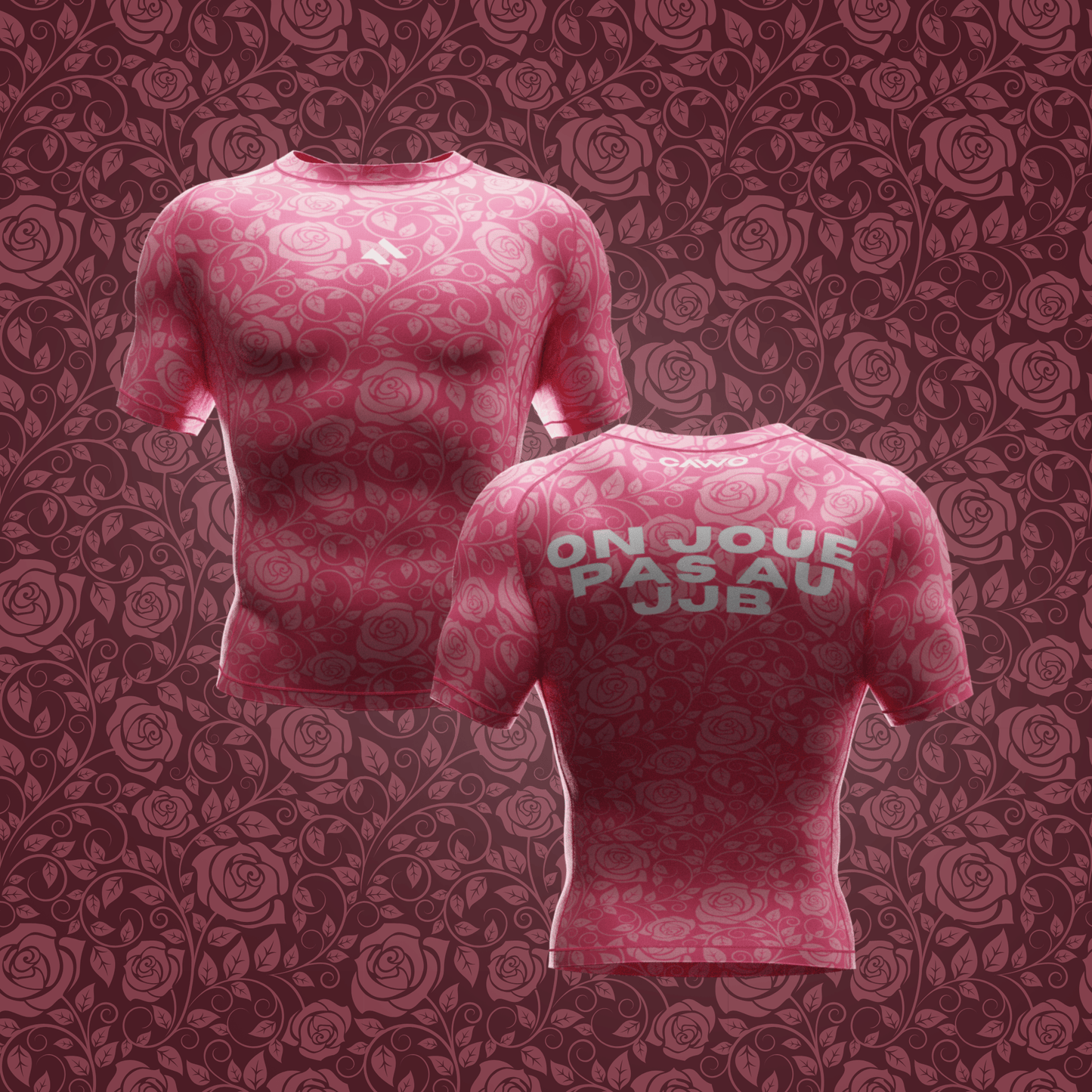 RASHGUARD "ON JOUE PAS AU JJB"