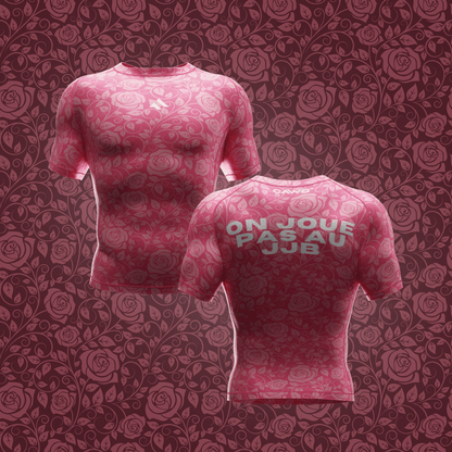 RASHGUARD "ON JOUE PAS AU JJB"