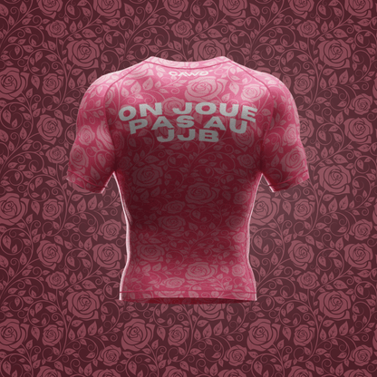 RASHGUARD "ON JOUE PAS AU JJB"