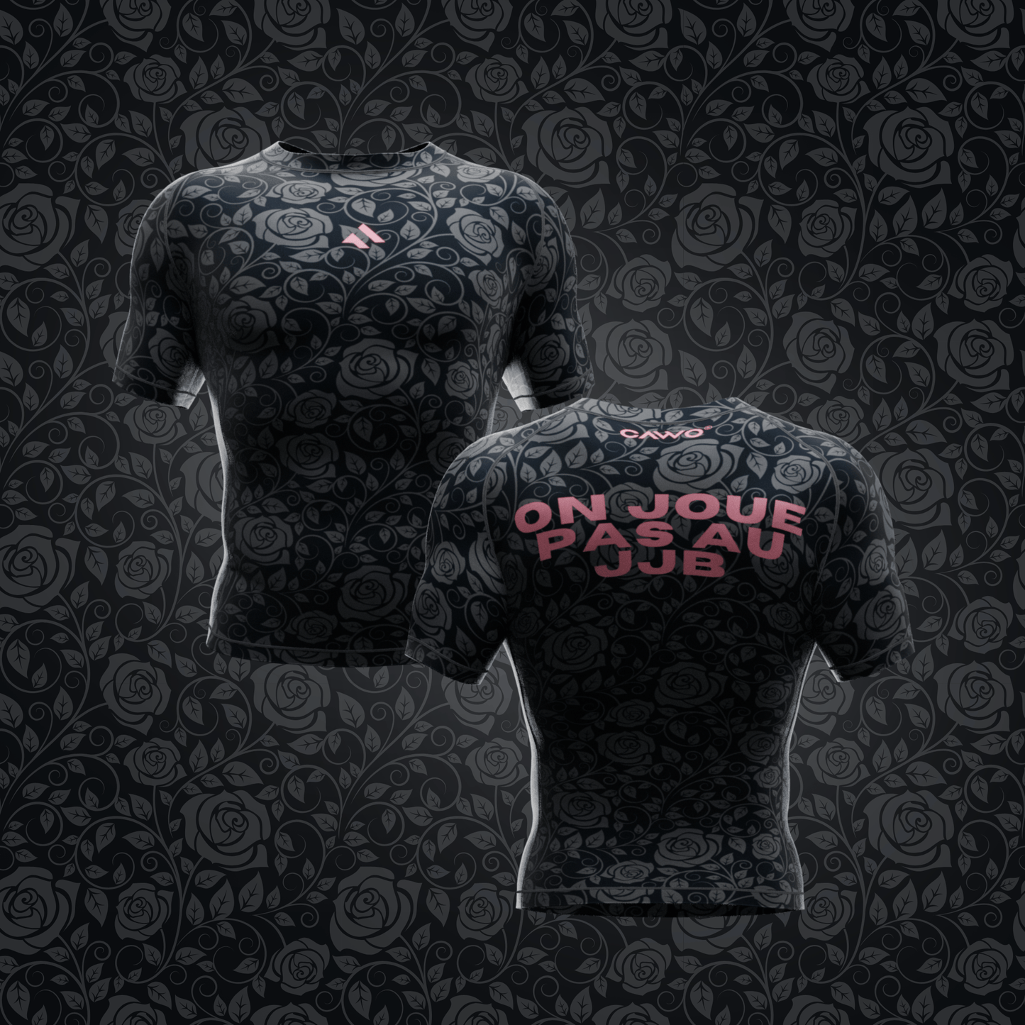 RASHGUARD "ON JOUE PAS AU JJB"