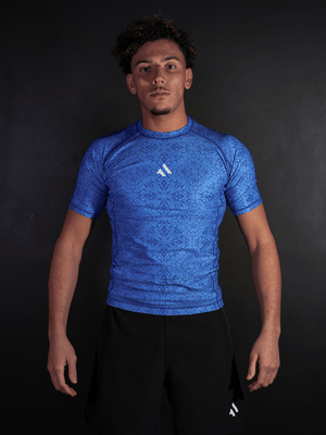 RASHGUARD COMPETITOR BLEU