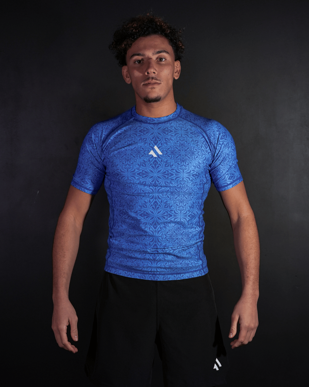 RASHGUARD COMPETITOR BLEU