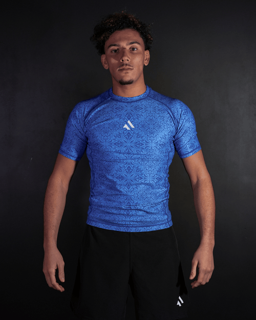 RASHGUARD COMPETITOR BLEU