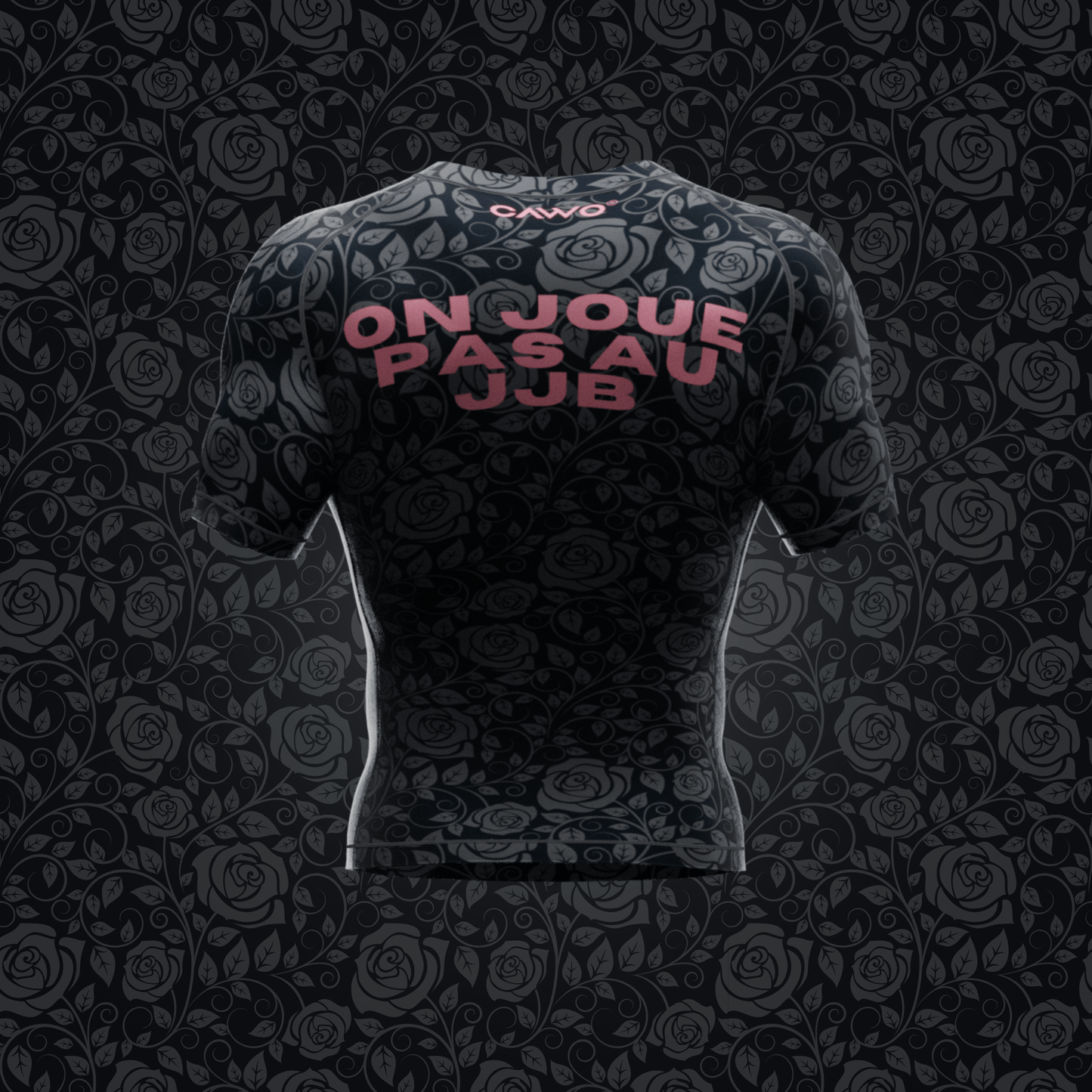 RASHGUARD "ON JOUE PAS AU JJB"