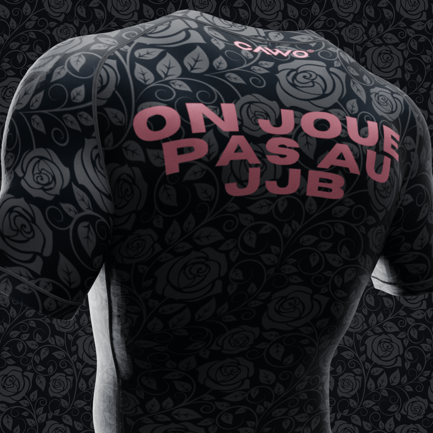 RASHGUARD "ON JOUE PAS AU JJB"