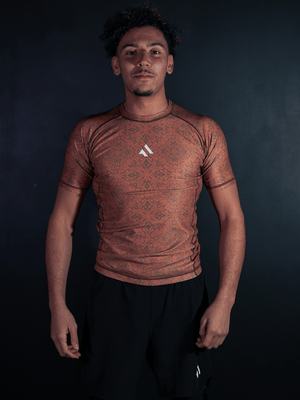 RASHGUARD COMPETITOR BRUN