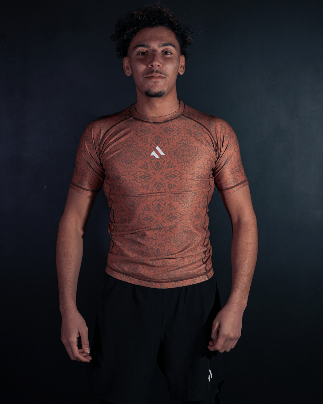 RASHGUARD COMPETITOR BRUN