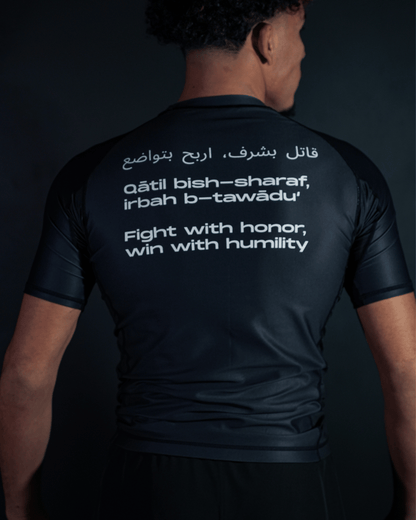 RASHGUARD HONNEUR NOIR