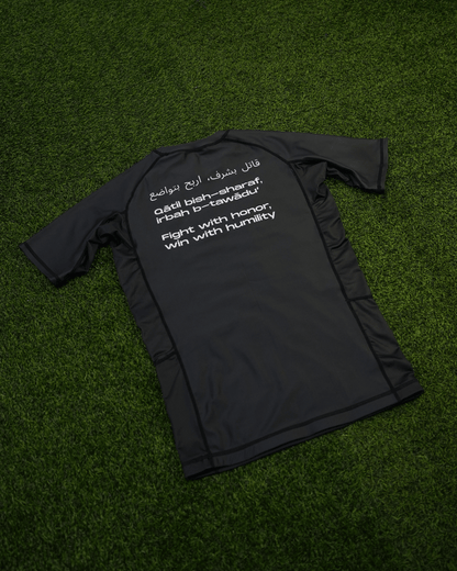 RASHGUARD HONNEUR NOIR