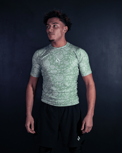 RASHGUARD "FREE PALESTINE" VERT