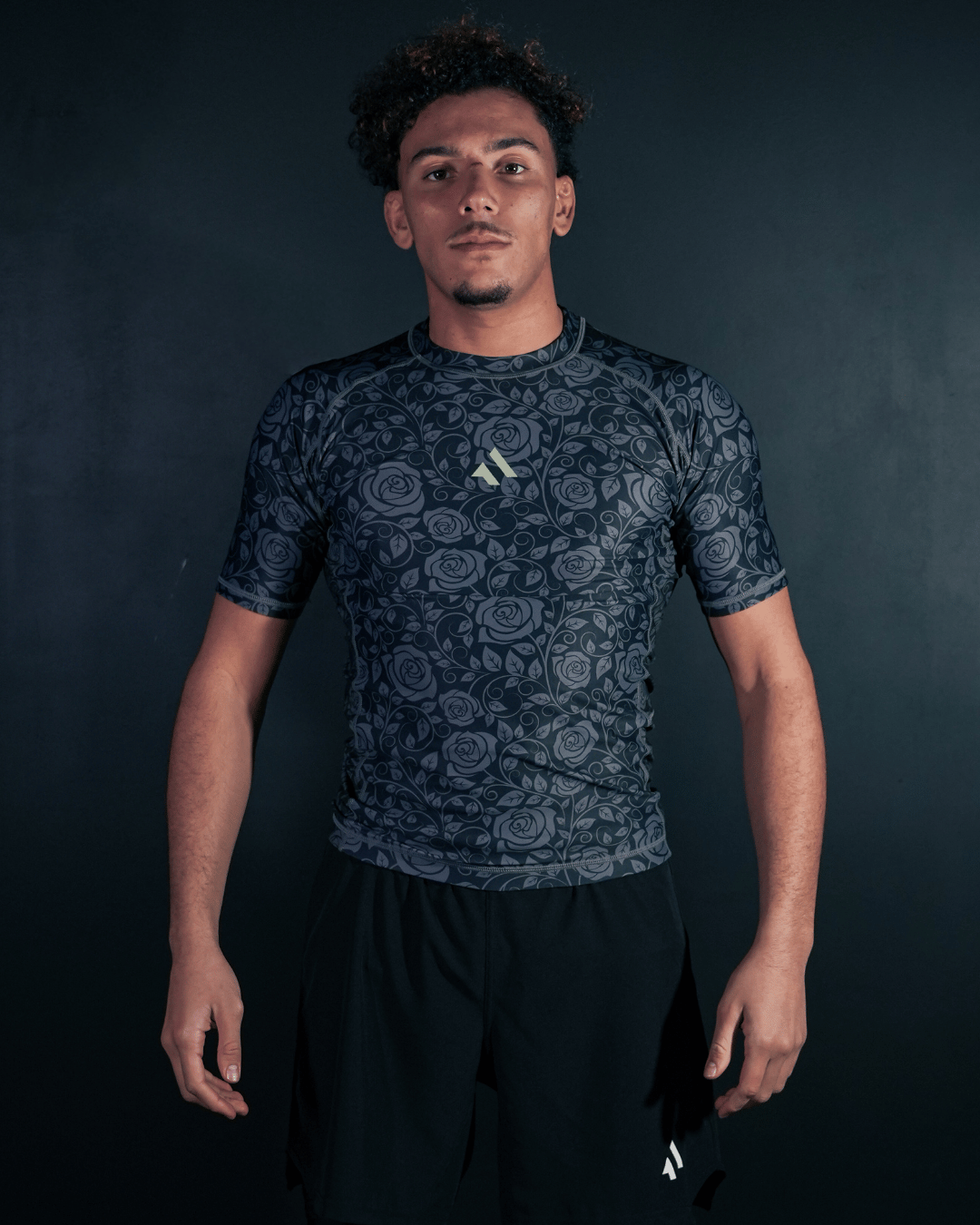 RASHGUARD "FREE PALESTINE" NOIR